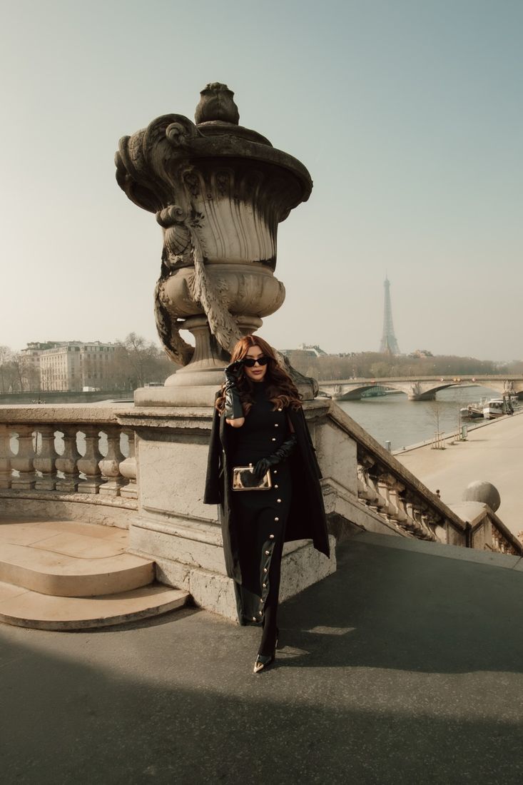 Ensaio fashion na Pont Alexandre III